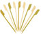 Comfy Package [100 unidades - 12 cm] Palillos de madera de, pinchos de bambú - Palillos para cócteles, parrillas, aperitivos, frutas, barbacoas y sándwiches.