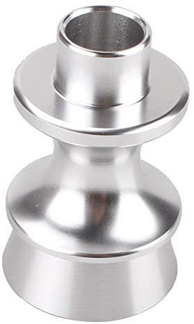 Asudaro Auto Schaltknauf Limiter, Schaltknauf Reverse Lifter Verriegelungshebel Aluminium Schaltknauf Stopper Boot Retainer Limiter Shifter Schaltkopf Kompatibel mit BRZD FT86 GT86 Silber