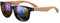 Amexi Holz Sonnenbrillen Polarisierte Sonnenbrille,Herren Damen Polarisierte holz brille,Polarisierende Brillengläser mit UV400-Schutz,grün (grün)