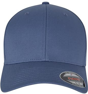 Flexfit Unisex Cap Flexfit Wooly Combed, Unisex Baseballkappe, XS/S, china blue