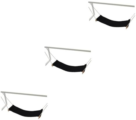 EXCEART 3 Stück Büro Schreibtisch Hängematte Untertisch Hängematte Unter Tischfuß Schreibtisch Fußständer Schreibtisch Hängematte Für Füße Büro Hängematte Schreibtisch Fußstütze