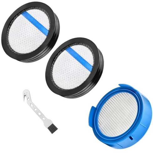 DianSung Zubehör Ersatz Filter für AEG 8000 für AEG ASKW4, ESKW4, FX8, AZE156,Staubsauger Ersatzteile, regelmäßiger, 2 Vormotorfilter, 1 Hygienefilter