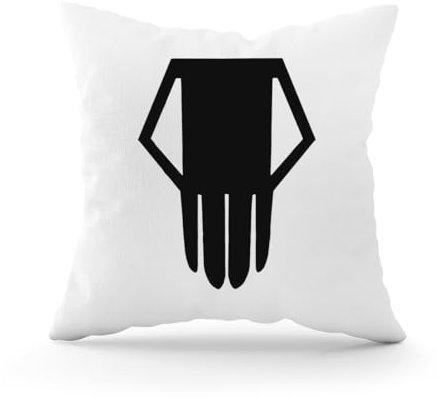 Forsca Bakugou Katsuki Skull Dekorativer Kissenbezug mit Füllung für Sofa-Autokissen