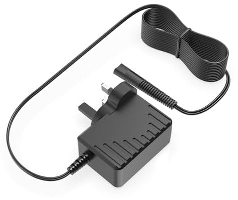 12V Fit for Braun Shaver Charger Series 3 7 5 6 9 1 S3 S5 S7 S9 S1 310 3040 3040s 340s-4 3080 9000 9465cc 50-B1200s 51-W1600s 50-B1200s 9477cc Type 5408 5409 5762 UK Plug Power Adapter Supply Cord