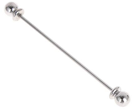 Itkcozcg Bijoux tendance, épingles de chemise pour hommes, épingles à col pratiques, pince à cravate, fermoir de collier de luxe, broche d'affaires, mariage, broche d'ornement de collier broche, Size