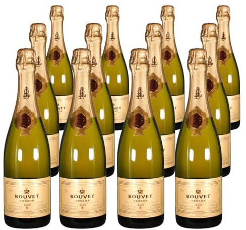 Vorteilspaket Bouvet-Ladubay TRESOR Brut Rosé Nonpareil Fûts de Chêne (12 x 0.75 Liter)/ErnenWein/Wine