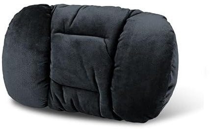 Auto Nackenkissen Lendenkissen für Mercedes-Benz EQE SUV X294, Kopfstütze für Autositz Lendenwirbelstützkissen für Auto Rückenkissen Autozubehör,Black-Neck Pillow
