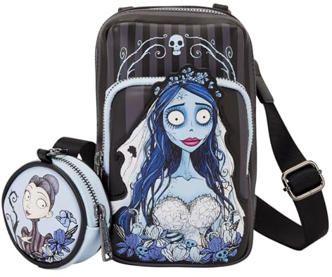 Loungefly Warner Bros Corpse Bride Crossbody Sling Bag