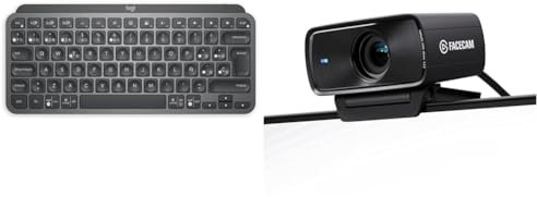 Logitech MX Keys Mini & Elgato Facecam MK.2 – Webcam prémium