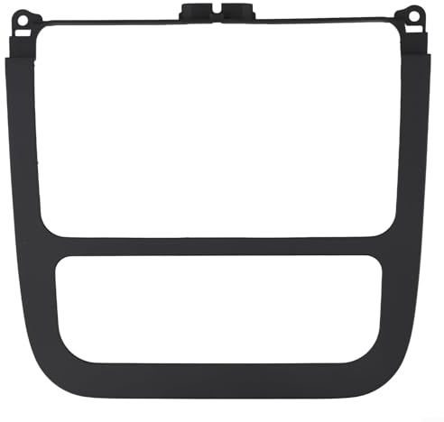 Marchfunny Panel de interruptor de control de aire acondicionado, ABS de repuesto, unidad de control de CA para Jetta para Golf 5 MK5 MK6 2005-2010, panel de aire acondicionado de coche, negro