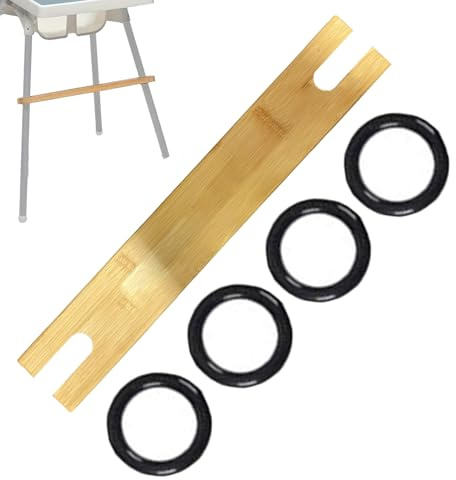 Hogvinnatil Repose-pieds pour chaises hautes | Repose-pieds en bois réglable - Accessoires pour antidérapants et ergonomiques pour l'alimentation des à la maison et à la salle à manger