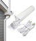 Extenseur WiFi extérieur - Répéteur de wifi à longue portée pour la maison et les affaires | Signal booster pour routeur, extenseur de gamme WiFi à l'épreuve des intempéries pour la cour, la ferme, le