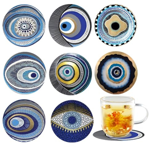 Bois en bois : Montagnes russes avec support en fer pour boissons | Mots avec support pour gobelets, table basse, bureau, tasses à thé, tasses à café et verres à eau