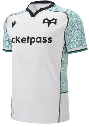 Macron Ospreys Rugby 2025/26 Mens Away Rugby Shirt