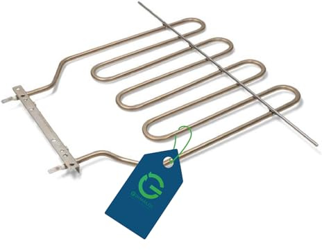 G GRIMALDI Resistenza Bistecchiera 1900W 230V Traversino 392 mm 300x243 mm Compatibile con De Longhi Grigliatutto Q58 BQ55 31524113 5112610061 5126100300 512398 Ricambio Grill