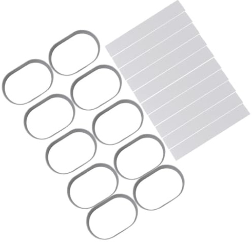 SOLUSTRE 110 Stück Käseform aus Edelstahl mit 10 Formen und 100 Randteilen Kreative Kuchenform für Schokolade und Fondant Leicht zu Reinigen und Langlebig