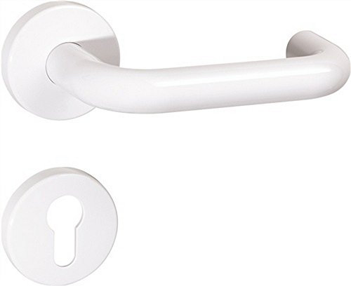 Rosetten-Drückergrt.111R/305.20R/306.23 PZ VK8mm TS38,1-48mm rubinrot