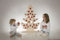 Lichterspitze Weihnachtskalender Baum Höhe ca 115 cm NEU Motivleuchte Lichterbogen Schwibbogen Bergkirche Kirche Holz Erzgebirge Seiffen Beleuchtung Weihnachten Geschenke Weihnachtsmann Ruprecht