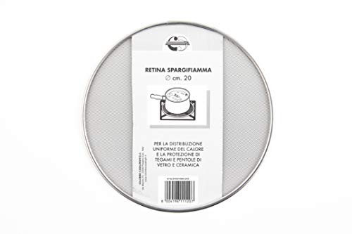 Colombo Casalinghi 111 20 Spargifiamma, Ferro stagnato DC 04, Acciaio, 20 cm