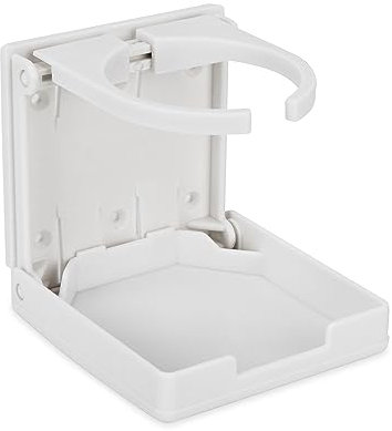 Camco 44040 Adjustable Drink Holder, White
