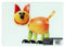 RSWW Brighten Your Kitchen 25cm Glass Chopping Board Worktop Saver Cute Cat Design