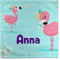 Serviette de Table Flamant Rose Personnalisée au Prénom. Rentrée Scolaire Fille Garçon. Divers modèles. Flamant Rose