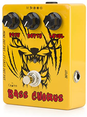 Caline BASS Chorus Pedal CP-83 Analoges Schaltkreis-Design mit Mono-/Stereo-Ausgangsmodi