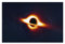 NANXIANG Supermassive Black Hole – Interstellar Poster Leinwand Kunst Poster und Wandkunst Bild Druck Modern Fa