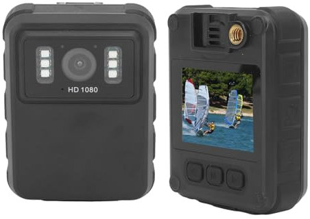 2K Action Camera, Waterproof Large Wide Angle Ultra HD Underwater Camera, Anti Shock Back Clip Video Camera, Mini Body Camera with Clip On Design for Motorcycle Riding