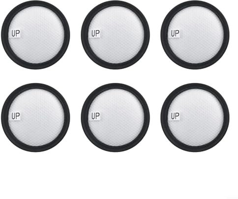 EpheyFIF Ersatzfilter für Jimmy WB55/BX5/WB73/BX7 Pro Staubsauger, wiederverwendbar und waschbar, Nachfüllfilter, HEPA-Filter für Jimmy (6 Stück)