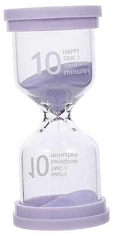 Milisten Timer a Clessidra Orologio Per Bambini Arredamento Per La Casa Vetrate Decorazione Desktop Timer Clessidra Per Uova Clessidra in Alunno Bicchiere Gli Sport Sabbia a Clessidra