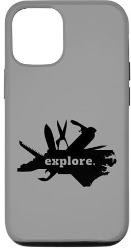 Hülle für iPhone 14 Entdecken Sie North Carolina Outdoor Multitool NC Camping Wandern