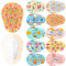 sdroceRyaM Lot de 60 patchs adhésifs respirants pour les yeux - 10 styles - Pour enfants et adultes