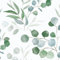 VOLEAAR Green Leaf Wallpaper Boho Contact Paper Modren PVC Vinyl Removable Self Adhesive Stick on Bathroom Living Room Kitchen Countertop Cabinet 44.5CM x 1000CM