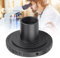 Microscope Eyepiece Adapter Ring, Microscope Adapter Ring Aluminium Alloy 23.2mm Microscope T Adapter Black for Nikon AI Mounts SLR Camera