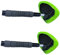 HEALEEP 2 Stück Reinigungsbürste Vakuum Waschanlage sauber Pumpe Conditioner Pole Luft Multipurpose Cleaner windscreen Cleaner Scheibenwischer Auto scheibenreiniger superfeine Faser Green