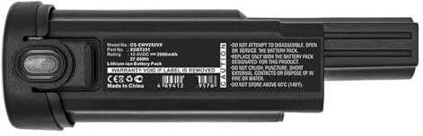Zhyepou Compatible For Shark WV251/WV251UK Vacuum. XSBT251/XSBT251EU Replacement Battery 2500mAh High Capacity Lithium Ion Battery Pack