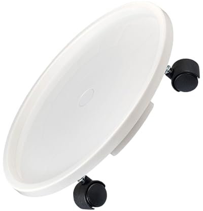 Ksikdeg Chariot à bouteille d'eau robuste avec roulettes pour faciliter la mobilité et la stabilité pour la maison ou