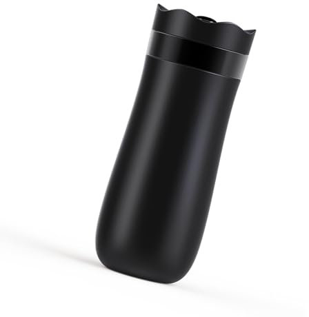 Uqezagpa Portable Coffee Press Coffees Maker 320ml Capacity Stainless Steel Travel Mugs Outdoors Coffees