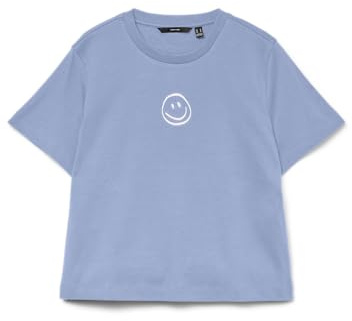 VERO MODA Damen Vmsara Mette Ss Top Box JRS Noos