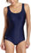 Speedo Damen-Badeanzug, Einteiler, Powerflex, Ultraback, Einfarbig