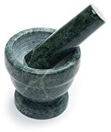 Fox Run 3822 Marble Mortar and Pestle, Green