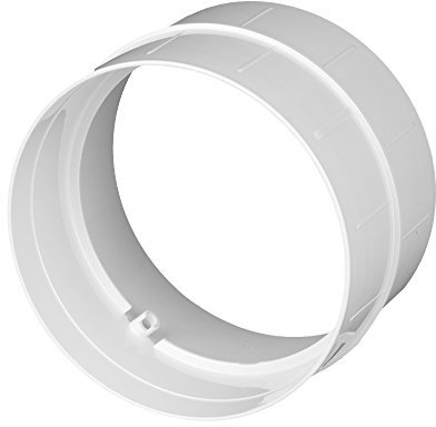 ABS Lüftungsrohrverbinder, Rundrohr Ø 150, Abgangsrohr Awenta 150 mm, PVC ...