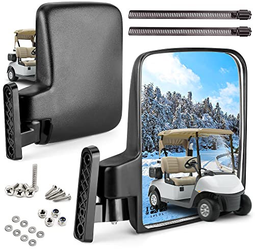 World 9.99 Mall Golf Cart Seite Spiegel für Club Auto ez-go Yamaha und andere