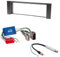 CARAV 11-006 Kit de 12 DIN Autoradio Façade d'autoradio pour A avec Adaptateur Actif pour A4 (B6) 2000-2006