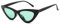Sonnenbrille Der Frauen Katzenaugen Art Mode Weinlese Retro Gläser Für Spaß - BLDEN GL1002-B-BL