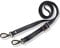 Josephine Osthoff - SCHULTERRIEMEN Echtleder Ersatzriemen Gurt Crossbody Strap Ersatz 135 cm Länge 2 cm Breite, Farbe:Marine/Silber