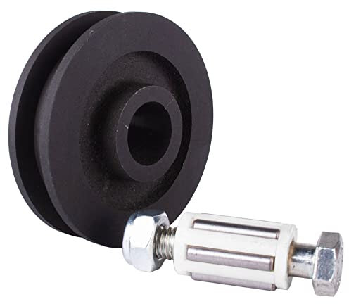Schiebetürrolle Ø105 mm / 70 kg Tragkraft/MEA, Gußrolle, Schiebetorrolle, Schienenrolle, Holztor, Scheunentor, Stalltor