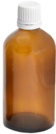 MV-Versand 10 x 100ml Medizinflasche braun mit Schraubverschluss, Apothekerflasche, Stockbottle