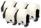 DOREE DK-11208 38 mm x 90 mm großes weißes Papier Adress-Etiketten kompatibel für Brother P-Touch QL-500 QL-500BW QL-570 QL-580 QL-700 QL-710W QL-800 QL-810W QL-820NWB 5 Rollen